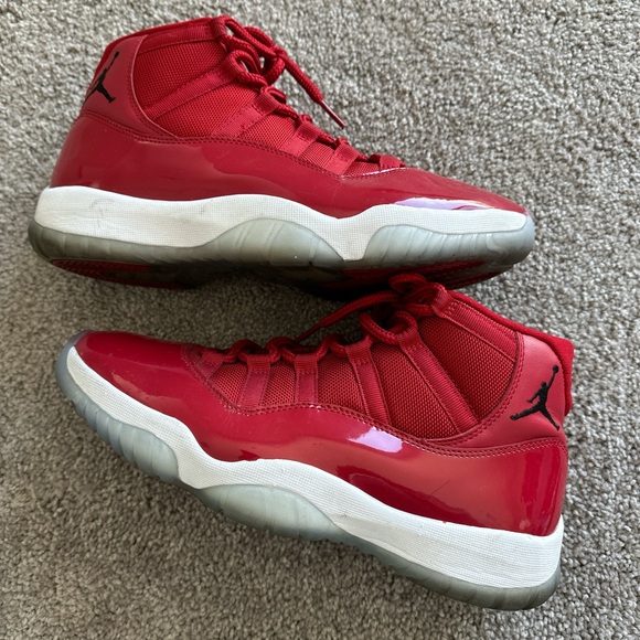 Red Authentic Jordans - Picture 3 of 3